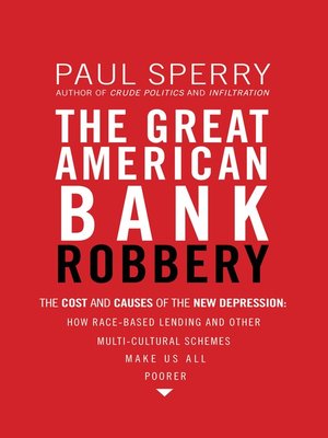 cover image of The Great American Bank Robbery